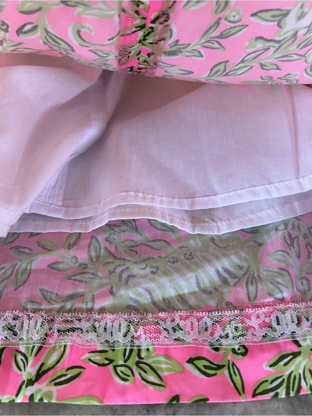 Lilly Pulitzer Matching Mother & Daughter Set Rousseau Pink Mane Sizes 6 - Picture 15 of 16